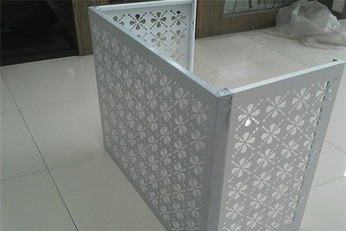 灵石铝合金室外空调罩铝乐定制