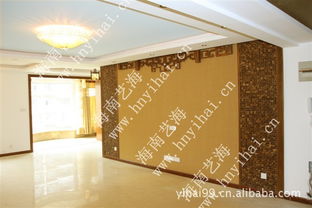 海南艺海室内墙面装修材料 椰壳尾壳直拼形5x5cm马赛克详解